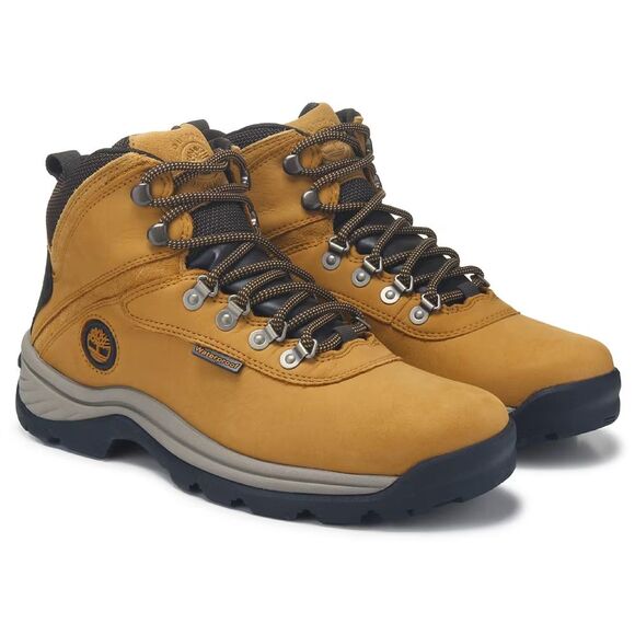 Timberland Men's White Ledge Waterproof Mid Hiker Boots Wheat NIB - Picture 1 of 7